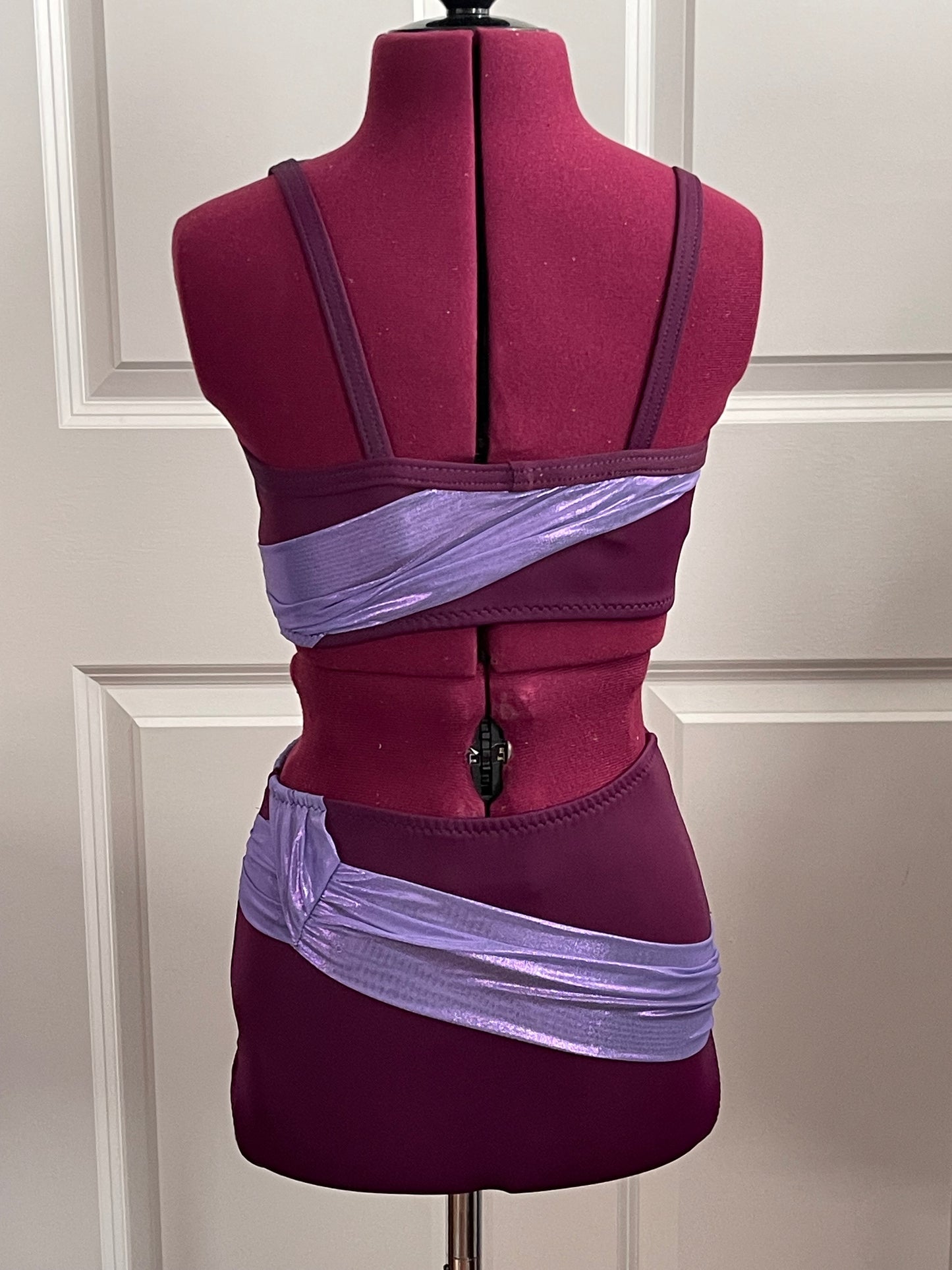 Girls Size 12/14 Two Piece Dance Costume Base