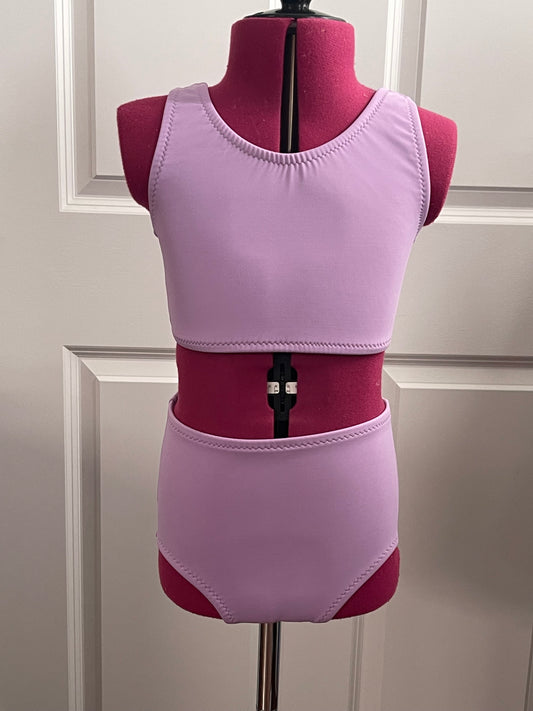 Size 8 Two Piece Dance set or Costume Base