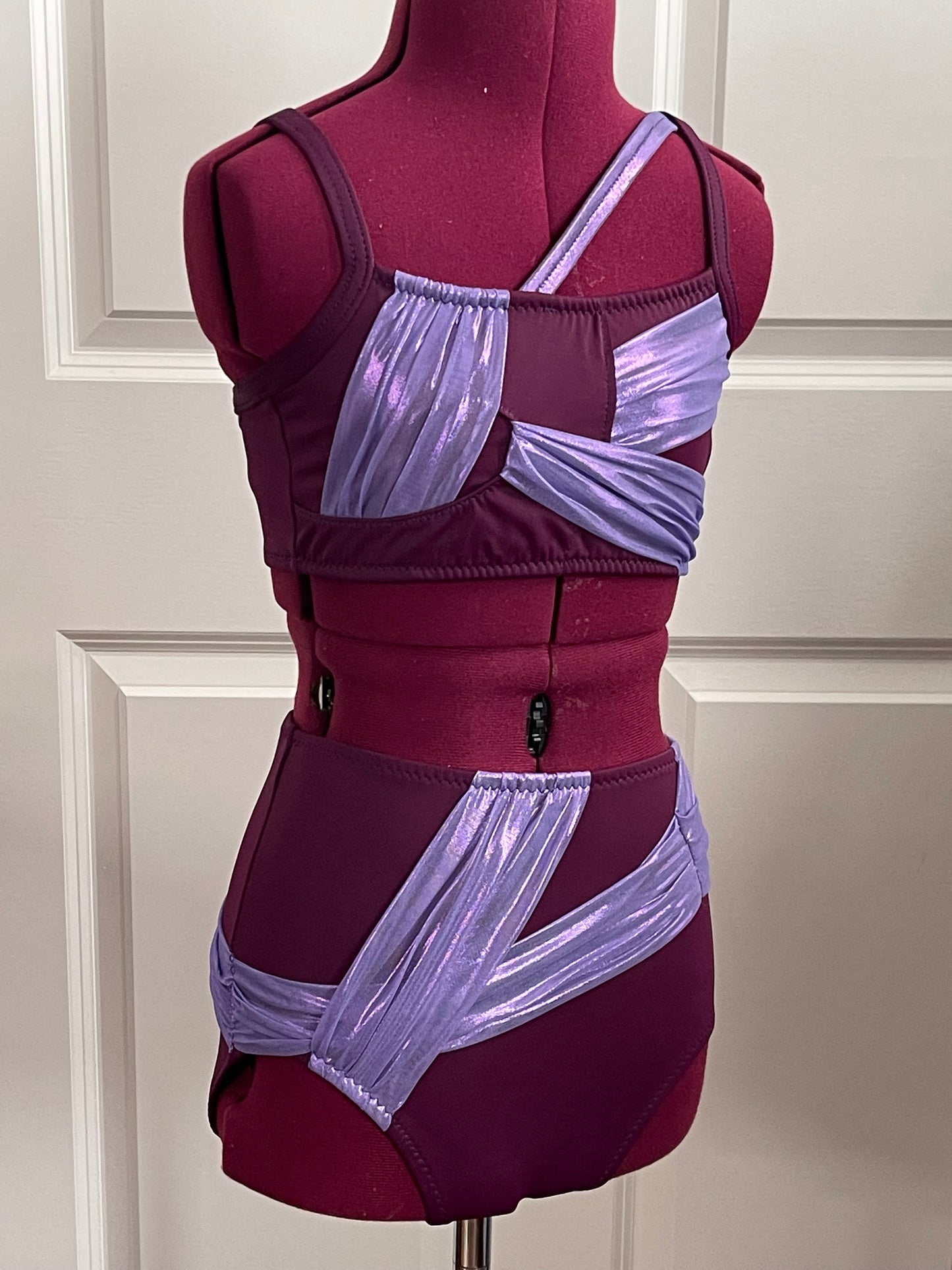 Girls Size 12/14 Two Piece Dance Costume Base
