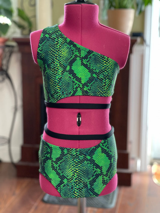 Snakeprint Kelsey Dance Set in multiple sizes