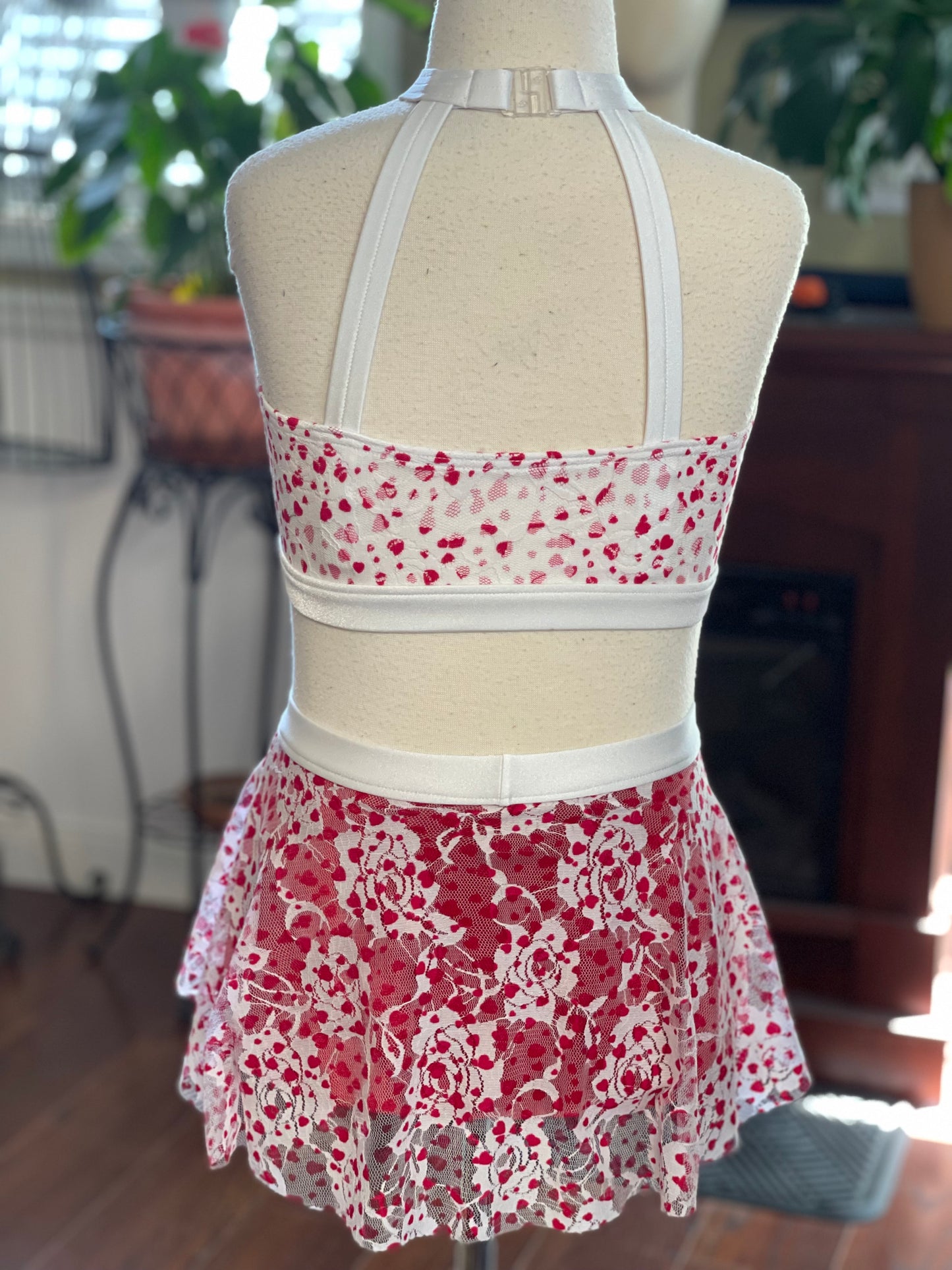 Size 12 Becca set in velvet & lace