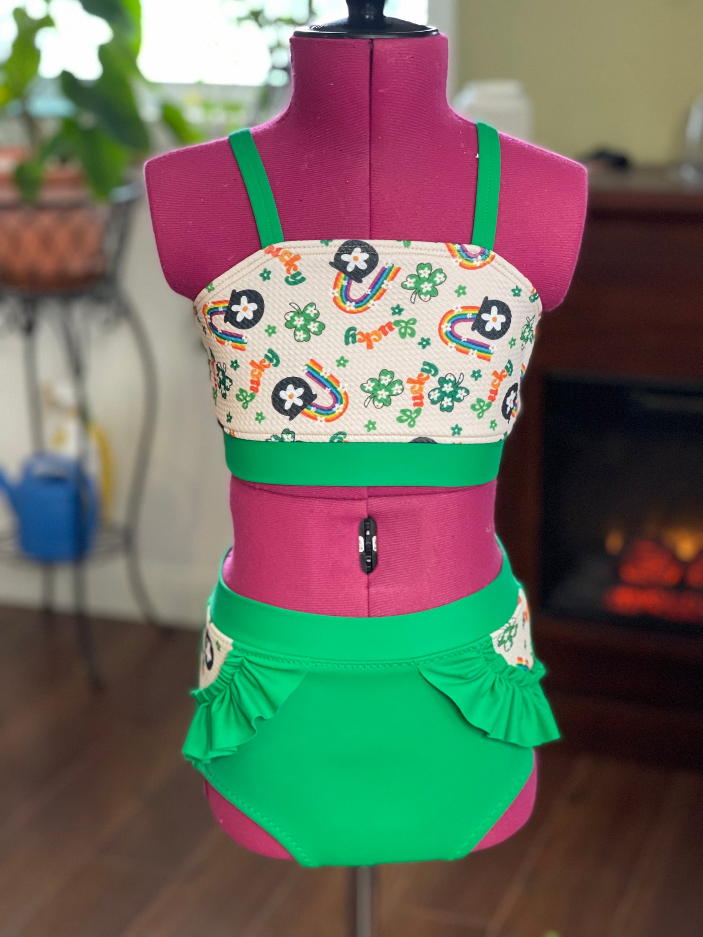 St Patrick’s Day dance set size 6
