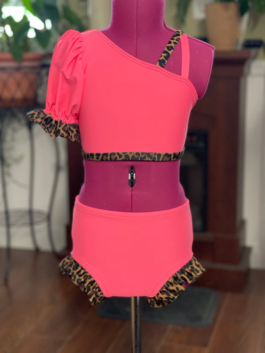 Girls Size 6 Two Piece Dance Costume Base