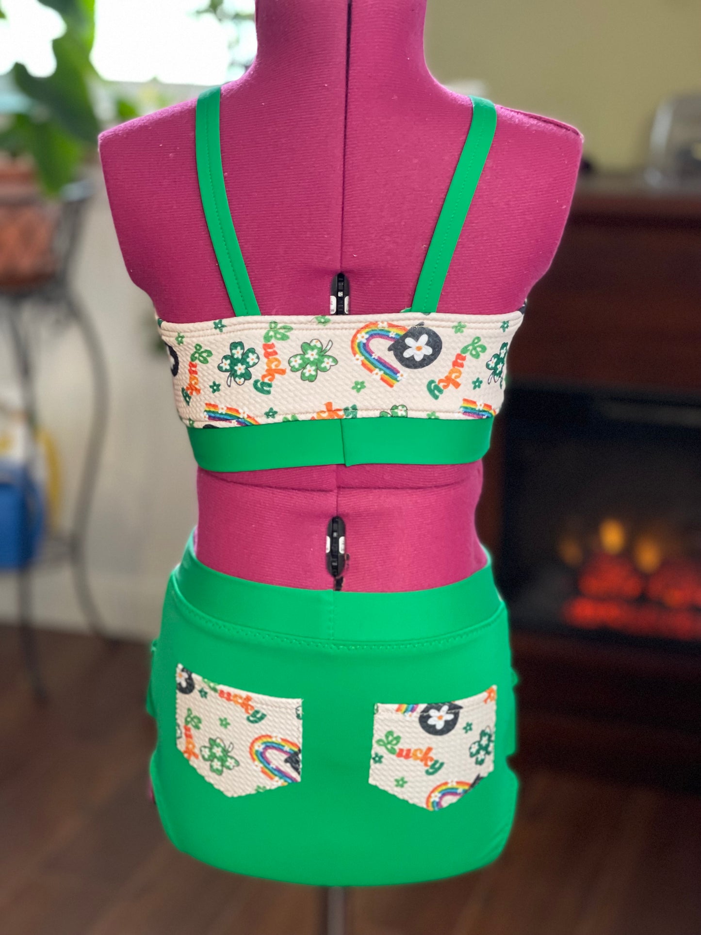 St Patrick’s Day dance set size 6