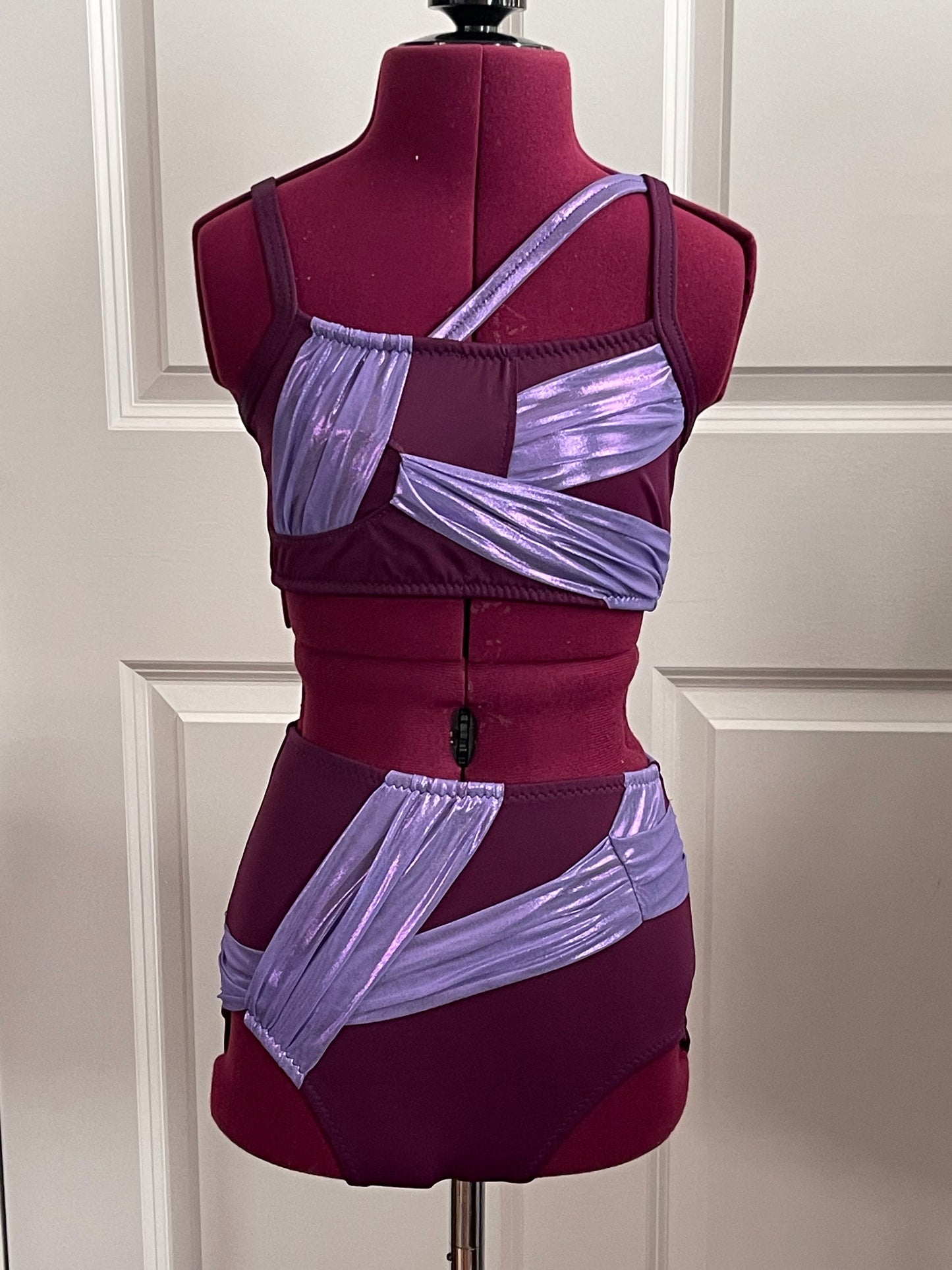 Girls Size 12/14 Two Piece Dance Costume Base