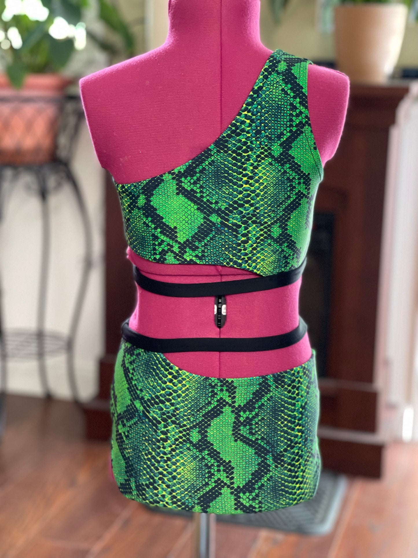 Snakeprint Kelsey Dance Set in multiple sizes