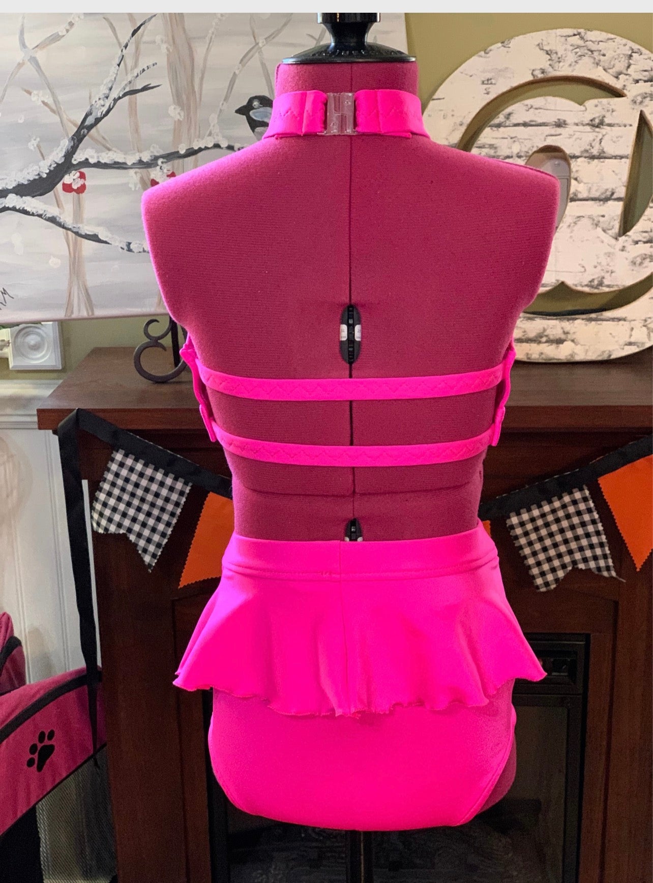Size 8 Two Piece Dance Costume Base